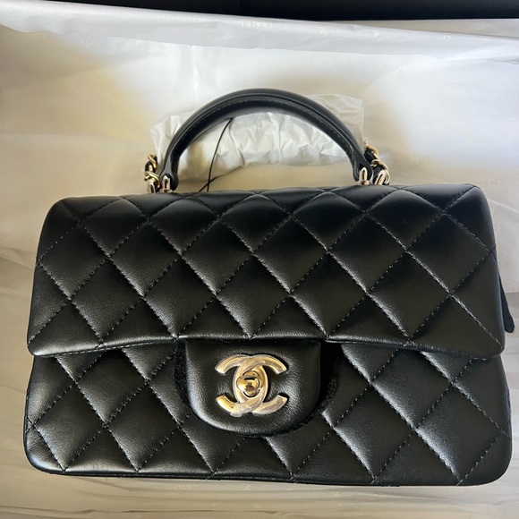 Chanel Rectangular Mini Top Handle Flap - Picture 4 of 5